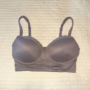 Victoria Secret Padded No wire bra, size 34D, grey